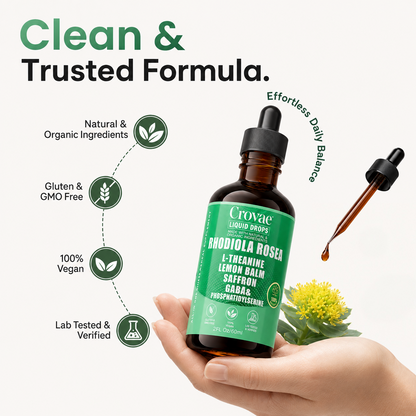Organic 10 in 1 Rhodiola Rosea Liquid Drops
