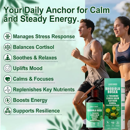 Organic 10 in 1 Rhodiola Rosea Liquid Drops